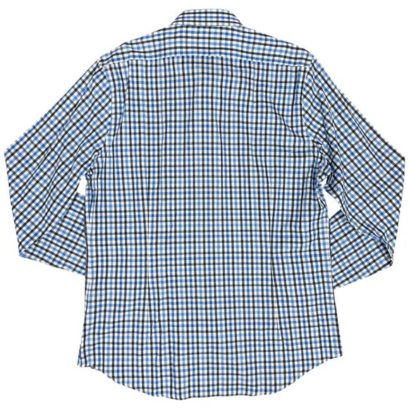 NWOT Men's EXPRESS Fitted Oxford Button Down Dress Shirt | Size‎ L 16-16.5 - Picture 2 of 7